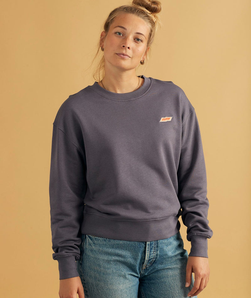 12021 | ELSK TECH PCH. ØRUM WOMEN'S SWEATSHIRT | STONE PURPLE