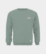 RE.ELSK 2376 | ELSK® SUNSIGN2 PATCH TVÆRS MEN’S SWEATSHIRT | DUSTY GREEN