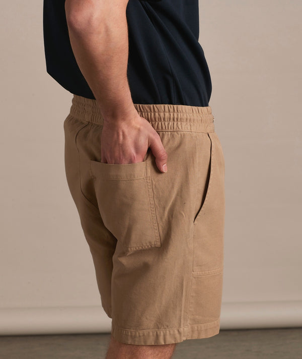 03000 | ELSK® EDDIE MEN'S DRAWSTRING SHORTS | DUNE