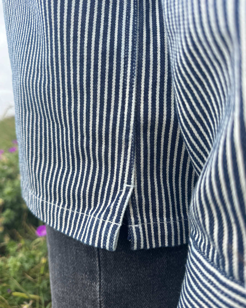 HICKORY STRIPED WOMEN'S SHIRT