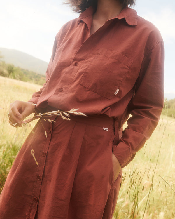 POPLIN WOMEN'S SHIRT