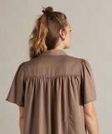 17007 | LOVE LUNA WOMEN'S DRESS | TAUPE BROWN