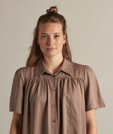 17007 | LOVE LUNA WOMEN'S DRESS | TAUPE BROWN