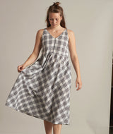 17009 | LOVE AYA WOMEN'S DRESS IN CHECK
