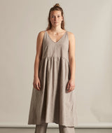17012 | LOVE AYA WOMEN'S DRESS IN LIGHT BROWN