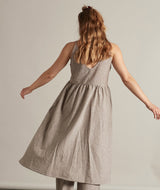 17012 | LOVE AYA WOMEN'S DRESS IN LIGHT BROWN