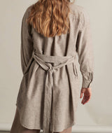 17013 | LOVE THE KARLA WOMEN'S DRESS IN LIGHT BROWN