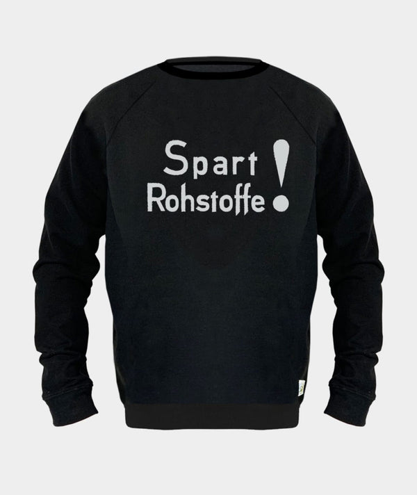 1712 | ELSK® REGELBAU L411A MEN'S HEMP SWEATSHIRT | BLACK