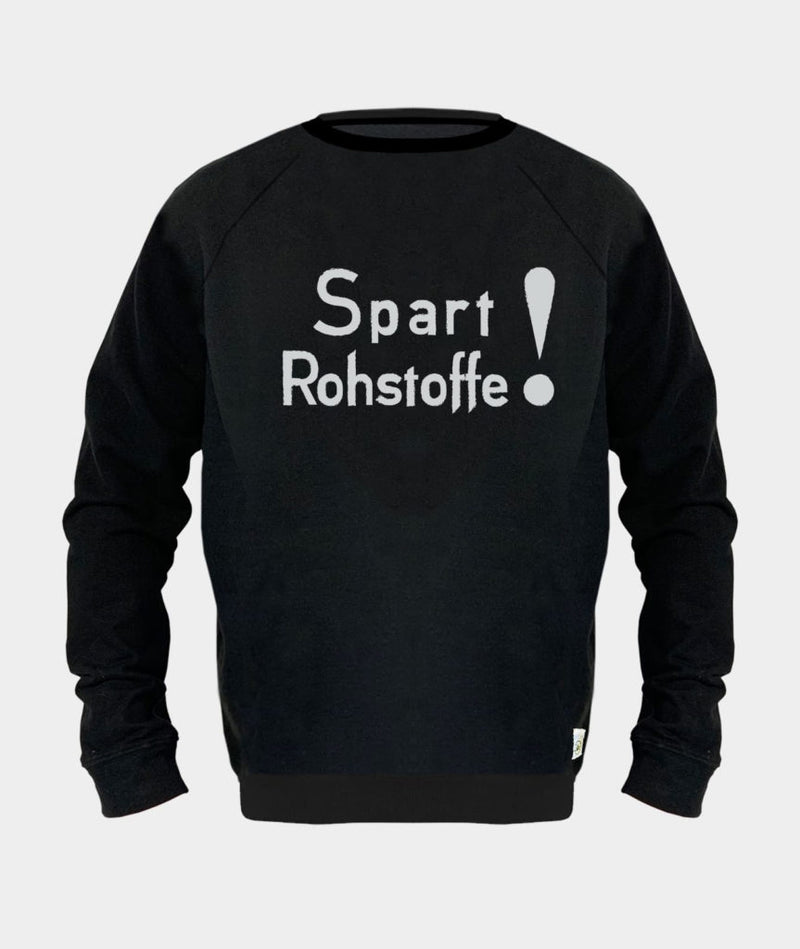 1712 | ELSK® REGELBAU L411A MEN'S HEMP SWEATSHIRT | BLACK