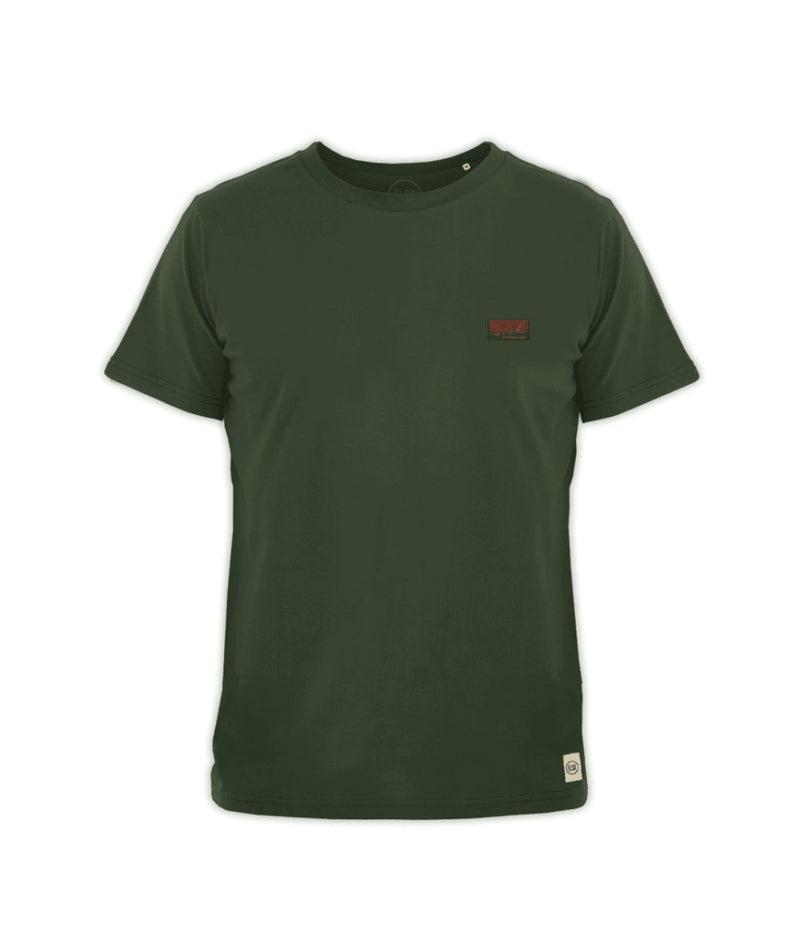 1786 | ELSK® ESSENTIAL SUNSIGN PCH BRUSHED MEN'S T-SHIRT | FOREST GREEN