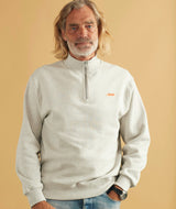 02033 | ELSK TECH PCH EGON MEN'S HALFZIP | SNOW MELANGE