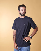 RE.ELSK GLOBE BRUSHED T-SHIRT