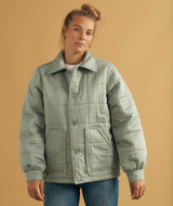 19001 | ELSK® ELSA WOMEN'S QUILTED JACKET I DUSTY GREEN