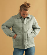 19001 | ELSK® ELSA WOMEN'S QUILTED JACKET I DUSTY GREEN