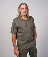 04002 | LOVE PELLE MEN'S SS SHIRT | SMOKEY OLIVE