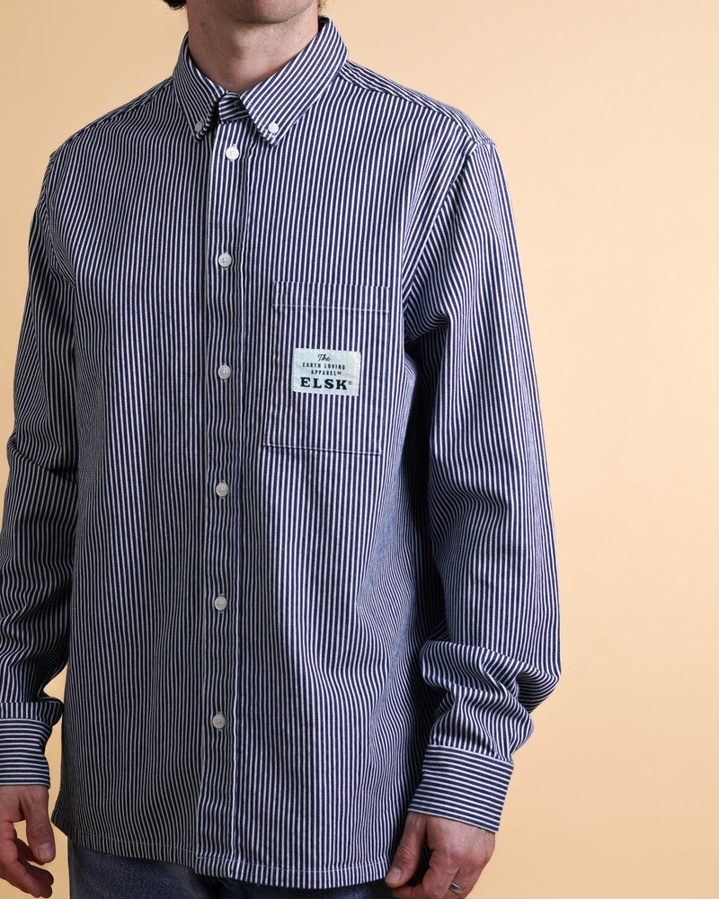 HICKORY STRIPED MEN'S BD SHIRT