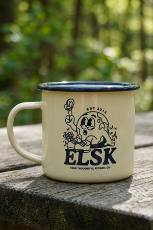 ENAMEL MUG