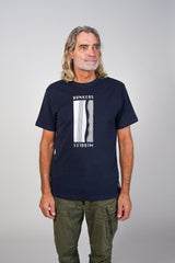 RE.ELSK 01068 | ELSK® BUNKERS BRUSHED MEN'S TEE  | DARK NAVY