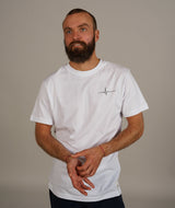 RE.ELSK 01072 | ELSK® SEABED BRUSHED MEN'S TEE | OPTIC WHITE