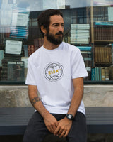 RE.ELSK STATEMENT GLOBE MEN'S BRUSHED T-SHIRT
