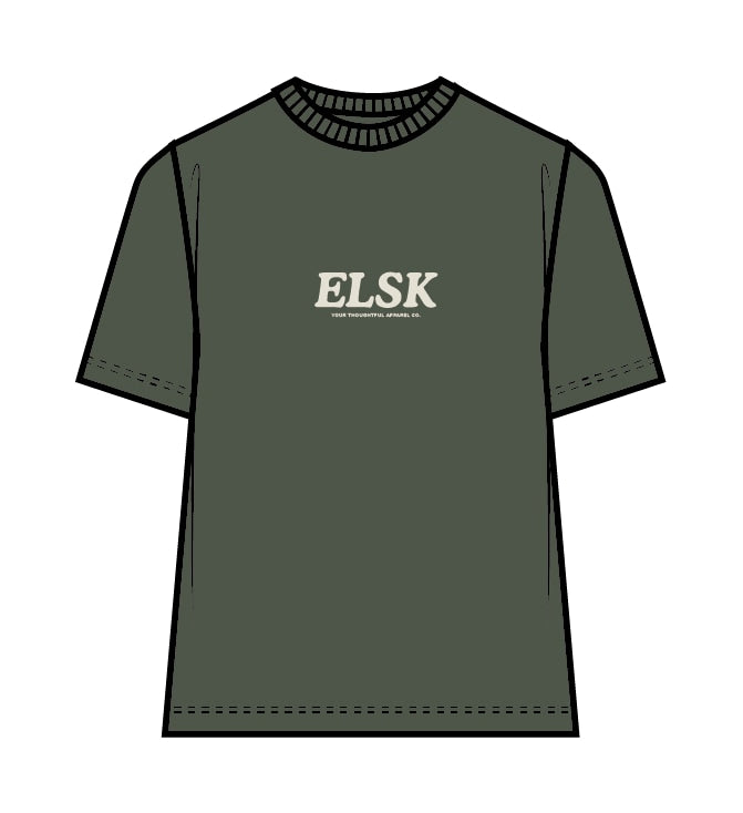 ECHO MEN'S BRUSHED T-SHIRT