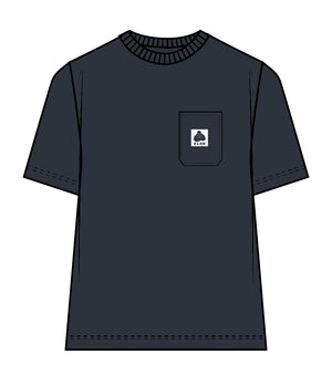 POCKET MEN'S BRUSHED T-SHIRT