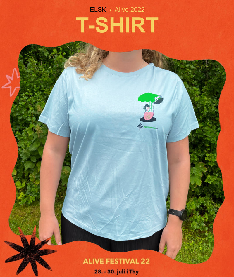 2022-005 | ELSK® ALIVE TEE | SEA GREY