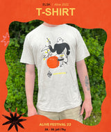 2022-002 | ELSK® ALIVE BRUSHED TEE | VAPOR GREY