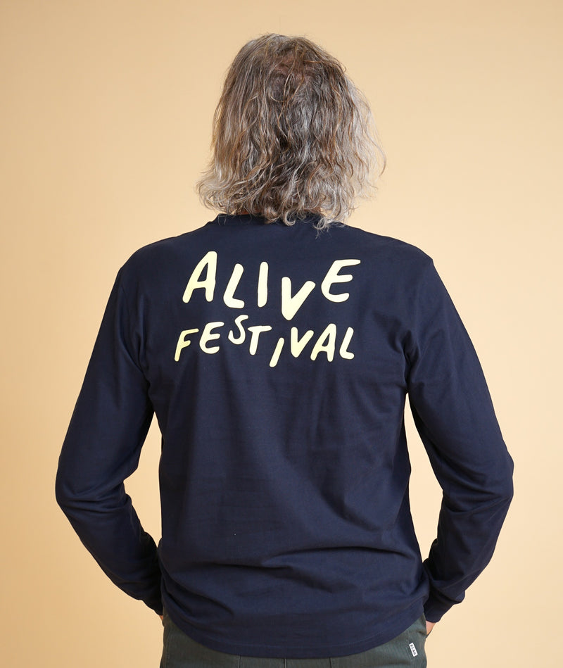 ALIVE FESTIVAL BRUSHED LS T-SHIRT