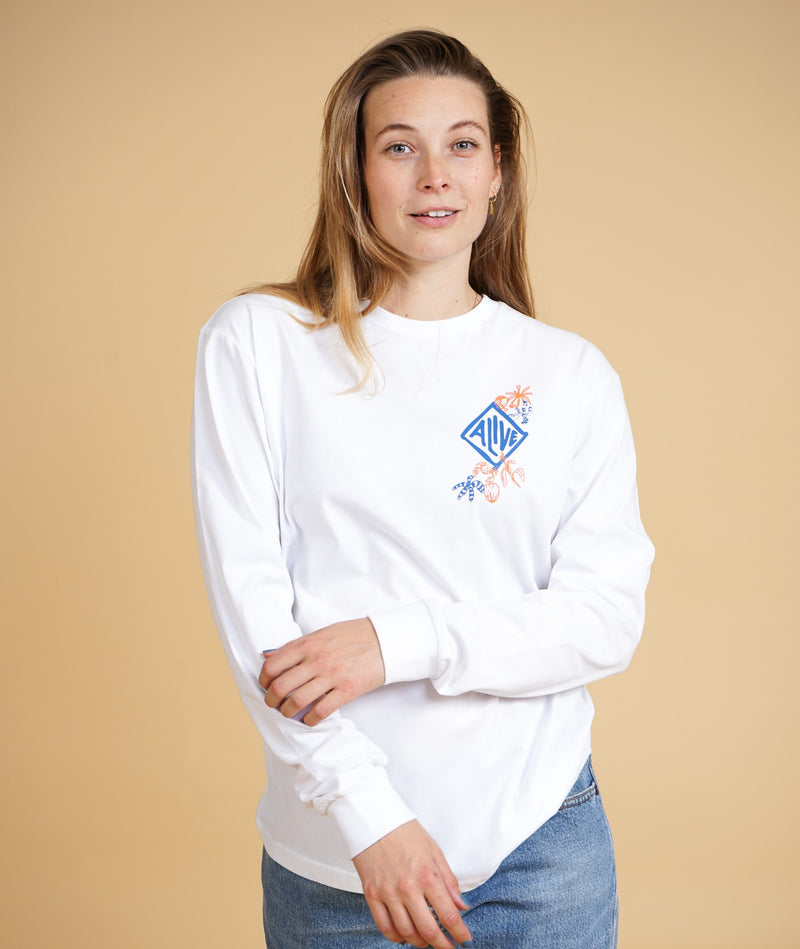 ALIVE FESTIVAL BRUSHED LS T-SHIRT