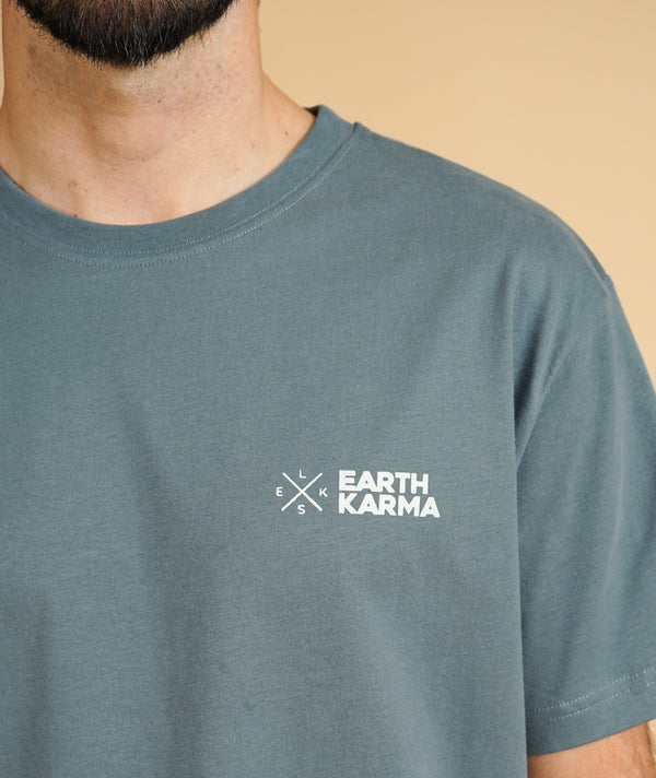 EARTH KARMA BRUSHED T-SHIRT