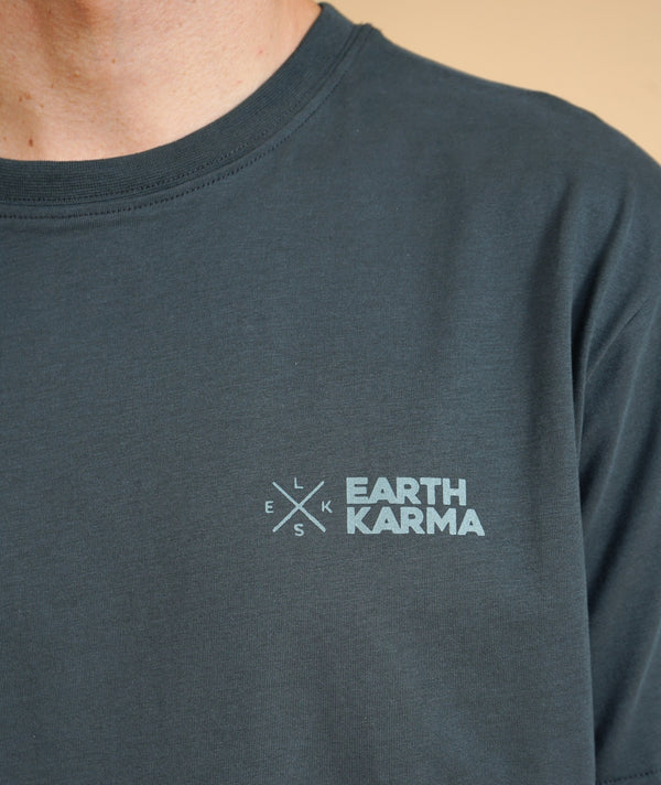 EARTH KARMA BRUSHED T-SHIRT