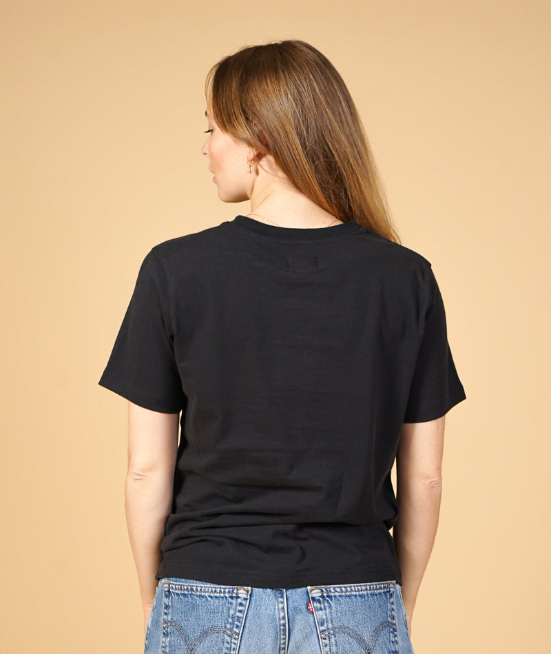 BASIC WOMEN'S BRUSHED T-SHIRT