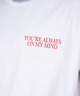 ALWAYS ON MY MIND MEN'S BRUSHED T-SHIRT