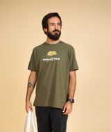 NATIONAL PARK MEN'S BRUSHED T-SHIRT