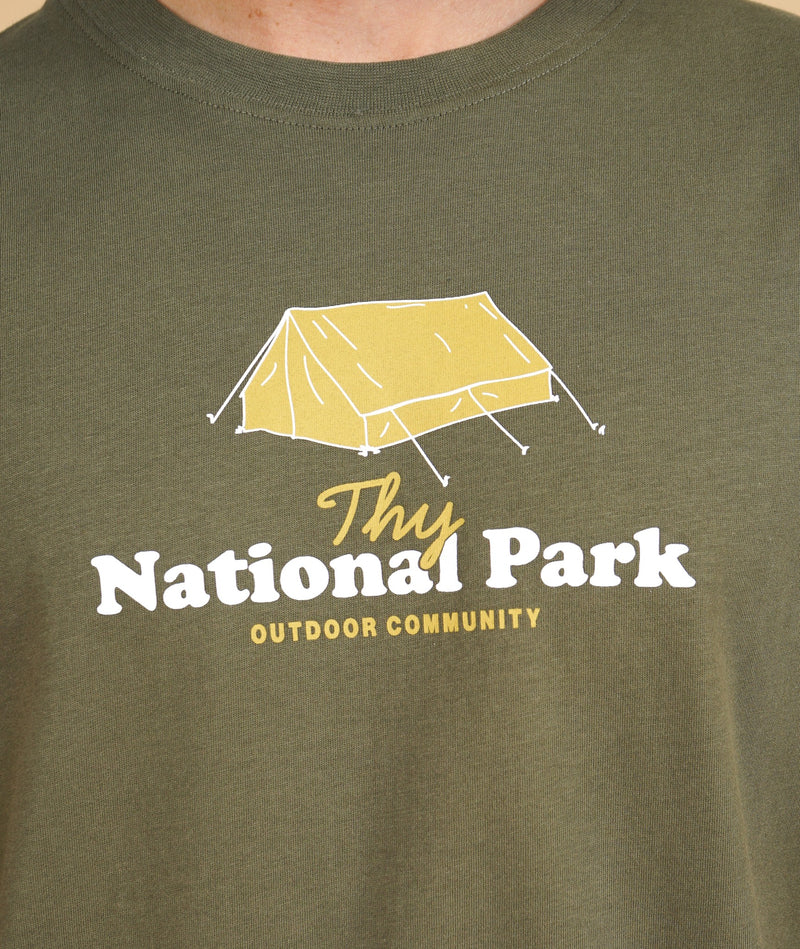 NATIONAL PARK MEN'S BRUSHED T-SHIRT