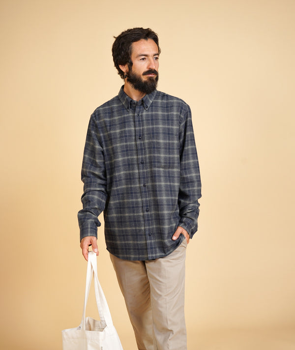 FLANNEL MEN'S BD SHIRT