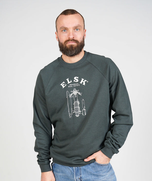 SINGLE ESTATE MEN'S TVÆRS CREWNECK