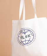 STATEMENT GLOBE TOTE BAG