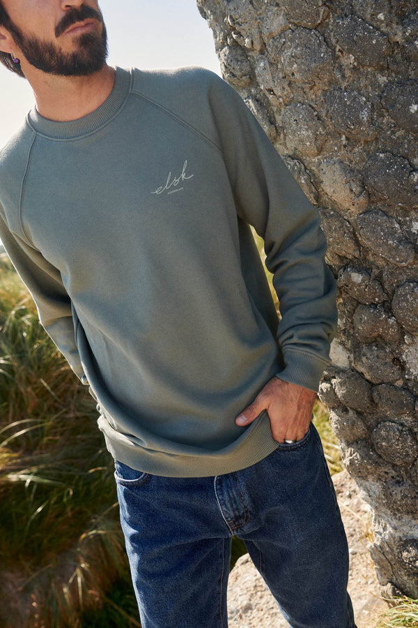 SIGNED MEN'S RAGLAN CREWNECK