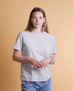 STRIPED WOMEN'S CASUAL T-SHIRT