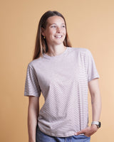 STRIPED WOMEN'S CASUAL T-SHIRT