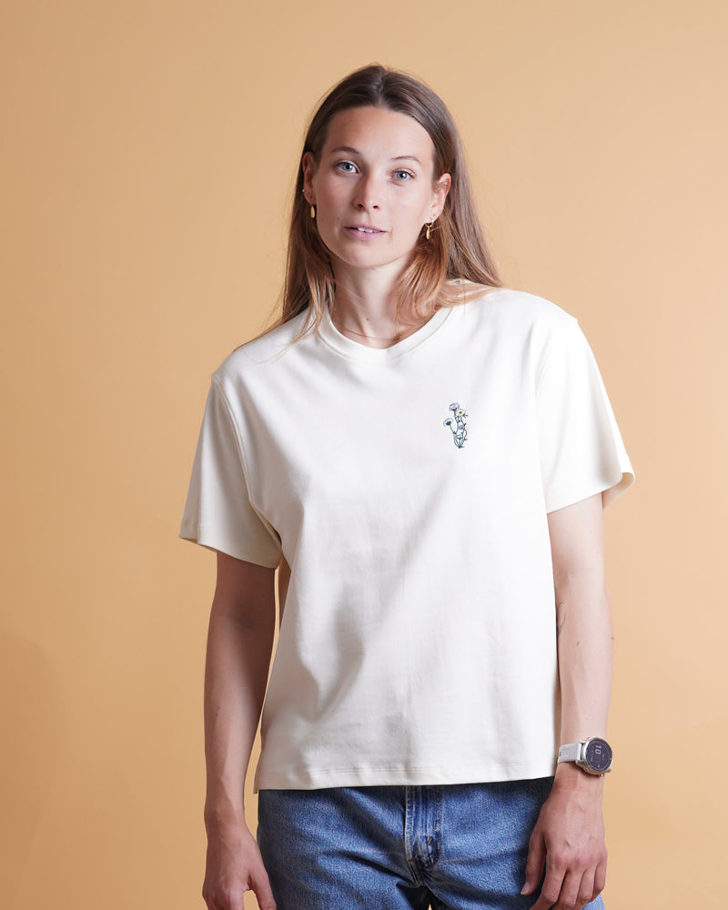 UNTAMED FLORA WOMEN'S INTERLOCK T-SHIRT