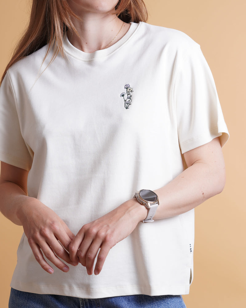 UNTAMED FLORA WOMEN'S INTERLOCK T-SHIRT