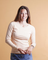 RIB WOMEN'S LS T-SHIRT