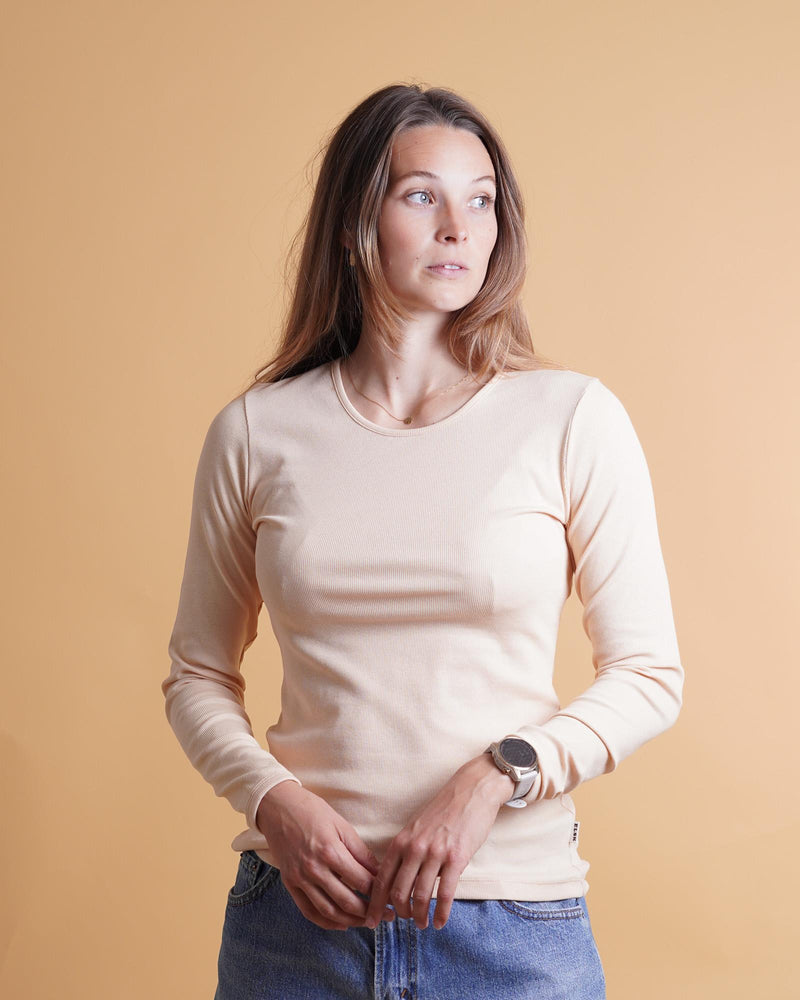 RIB WOMEN'S LS T-SHIRT