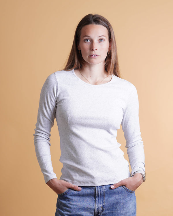 RIB WOMEN'S LS T-SHIRT