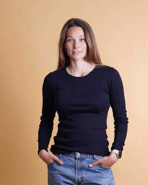 RIB WOMEN'S LS T-SHIRT