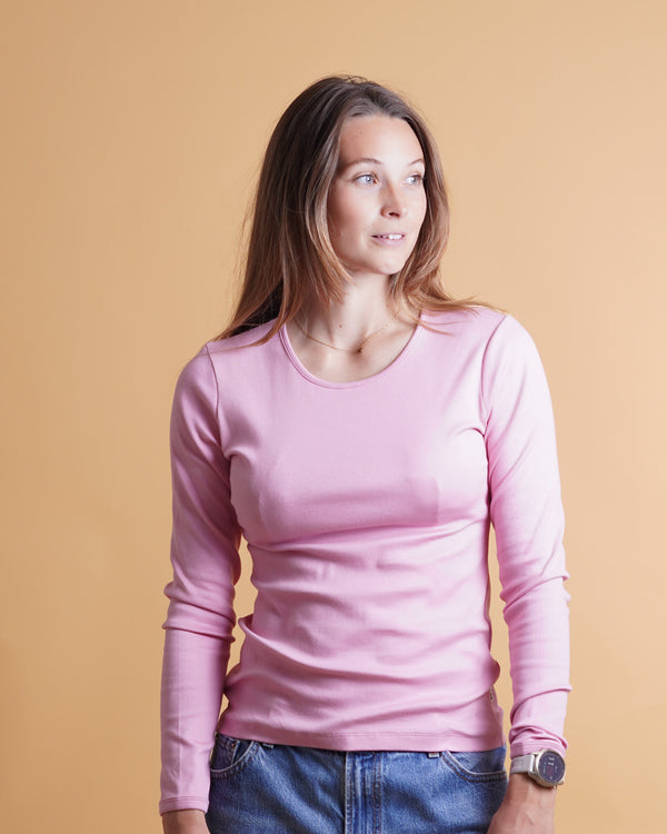 RIB WOMEN'S LS T-SHIRT