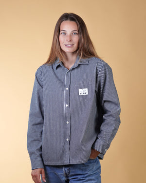 HICKORY STRIPED WOMEN'S SHIRT